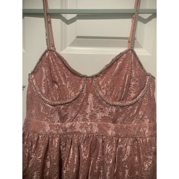 Women's For Love & Lemons Maxi Dress Pink - Picture 5 of 8